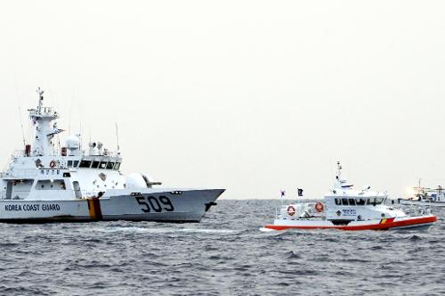 동해안 최북단 북방어장을 경비하고있는 속초해경 사진3