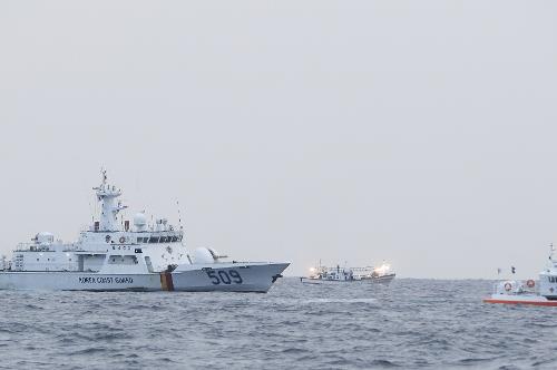동해안 최북단 북방어장을 경비하고있는 속초해경 사진6