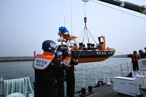 240430 보령해경, 최신예 경비정 승조원 대상 팀워크 훈련 실시 사진1