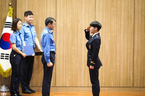 240513 중부지방해양경찰청장, 보령해양경찰서 치안 현장 방문 및 공직기강 확립 특별교육 실시 사진6