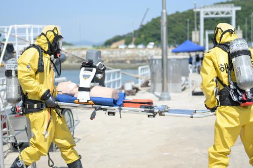 240613 보령해경 구조대 훈련 사진 사진3