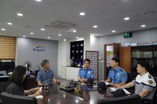 낙동강 하구 집중호우 취약지 현장점검(24.07.08.) 사진3