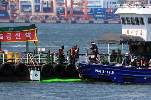 2025년 3분기 수난대비기본훈련(집단계류선박 표류 및 해상방제) 2