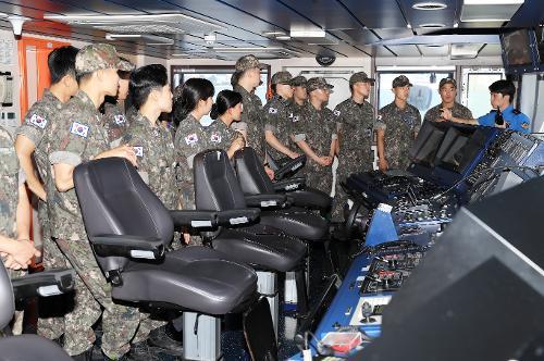 해군사관생도 1501함 견학(25.7.14.) 1