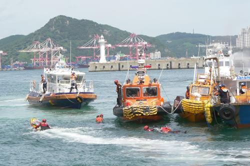낚시어선 화재·침수 사고 대응 훈련(25.9.17.) 16