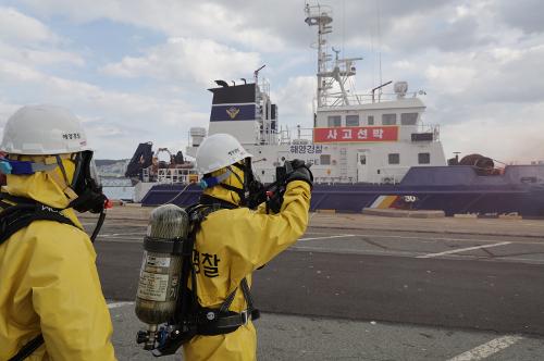 ‘LNG 선박 폭발 사고’ 대비 합동 훈련(25.11.4.) 7