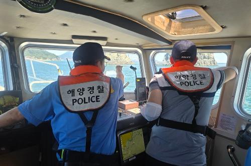부산해양경찰서장, 광안리 연안 위험구역 집중 점검(26. 7. 30) 4
