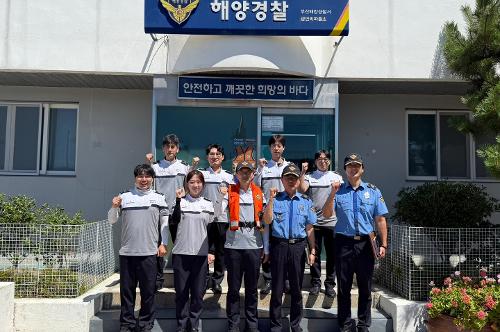 부산해양경찰서장, 광안리 연안 위험구역 집중 점검(26. 7. 30) 1