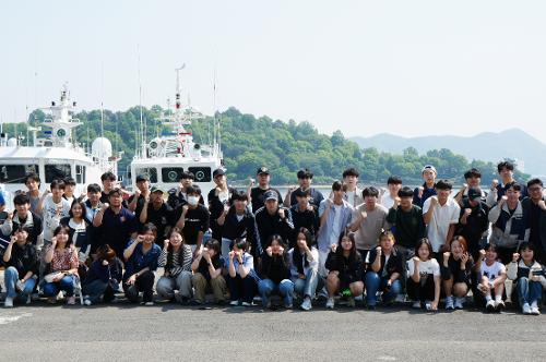 경남대 경찰학부, 창원해양경찰서 방문 견학(240521) 사진1