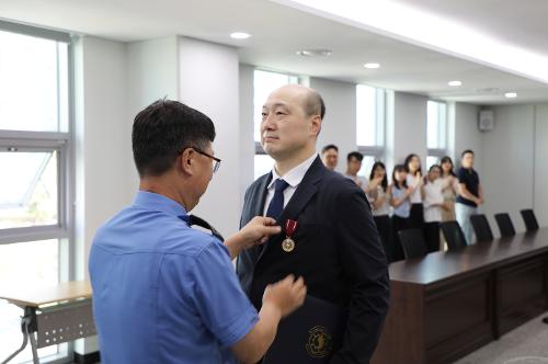 창원해경, 상반기 모범공무원 수여식 가져(250714)창원해경, 상반기 모범공무원 수여식 가져(250714) 사진2