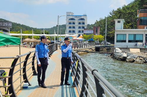 창원해경, 여름 성수기 치안현장 점검(260805) 1