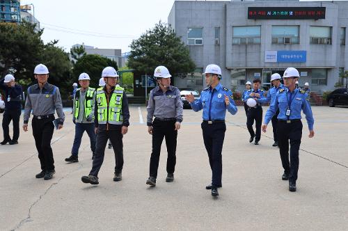 (24.05.09) 동해청장, 대한송유관공사(강원지사) 해양시설 현장점검 사진2