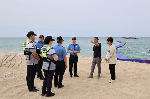 (24.06.28) 동해청장, 해수욕장 개장 전 안전점검 사진3