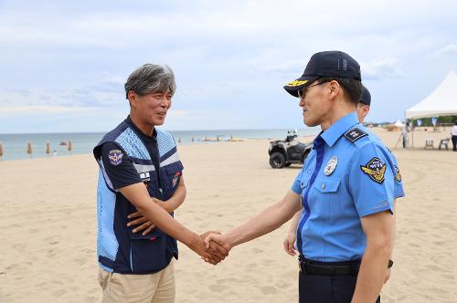 (24.07.23) 동해청장, 동해안 상어 출몰 대응 합동훈련 참관 사진5