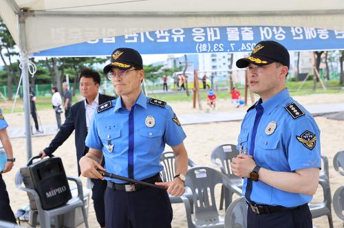 (24.07.23) 동해청장, 동해안 상어 출몰 대응 합동훈련 참관 사진6