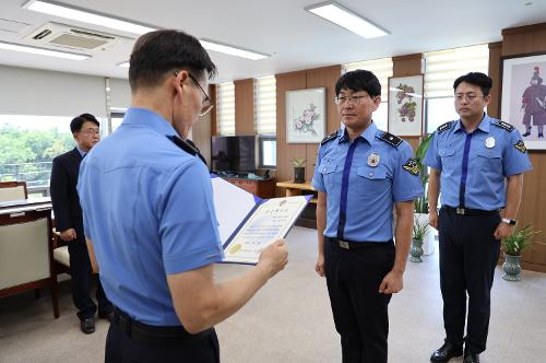 (24.07.29) 업무 유공자 포상 수여식 사진3