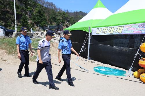 (24.08.07) 동해청장, 울진권 수상레저사업장 안전 점검 사진1