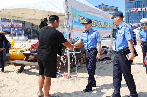 (24.08.13) 동해청장, 삼척권 수상레저사업장 안전 점검 사진1