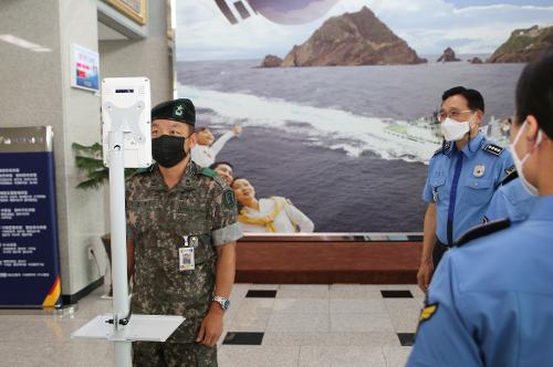 210823 제23경비여단 창설준비단장 동해서 방문  사진3