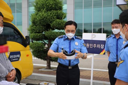 210902 드론 수색구조 및 활성화를 위한 업무협약(MOU) 체결 사진1