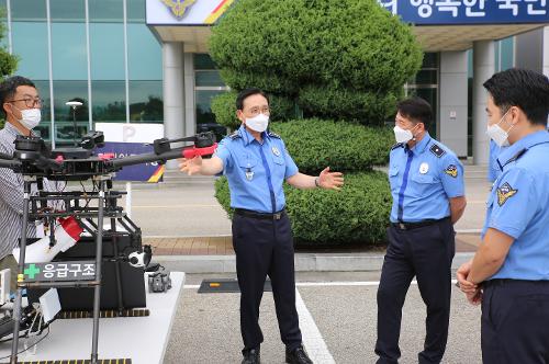 210902 드론 수색구조 및 활성화를 위한 업무협약(MOU) 체결 사진5