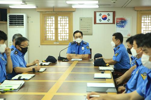 210907 이천식 서장, 추석연휴 대비 치안현장 점검 사진3