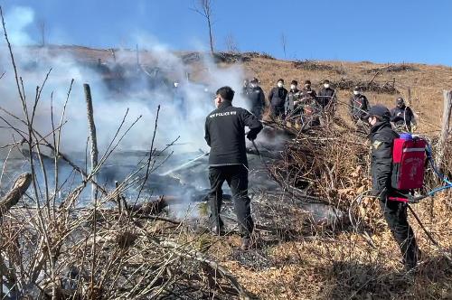 220305 동해산불 관련 산불진화 지원 현장 사진5