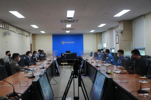 221031 포스코엠텍-한국해양구조협회 기부물품 전달식 사진3