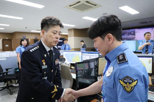 230707 제29대 유충근 동해해양경찰서장 취임식 사진2