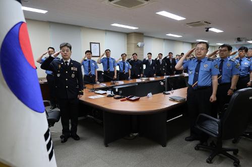 230707 제29대 유충근 동해해양경찰서장 취임식 사진3