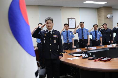 230707 제29대 유충근 동해해양경찰서장 취임식 사진1