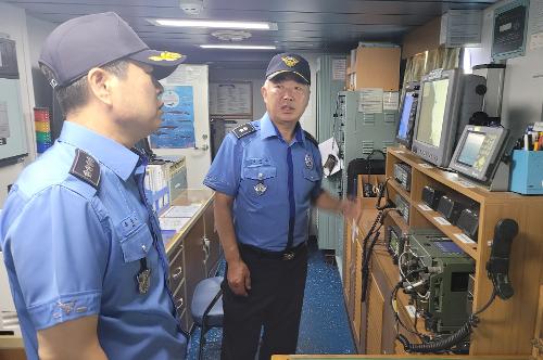 230925 동해해경, 추석연휴 해양사고 예방을 위한 관할 해, 육상 연안해역 전방위 현장 점검 사진3