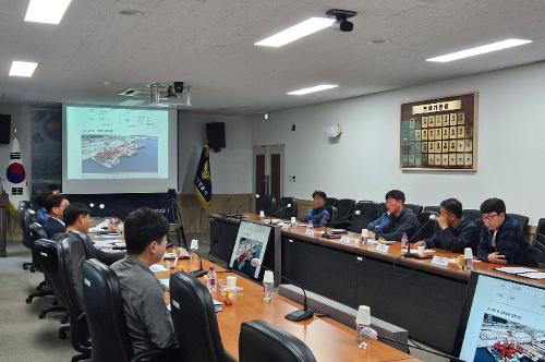 231026 동해해경, 해상공사 선박 해양오염사고 예방 정담회 개최 사진1