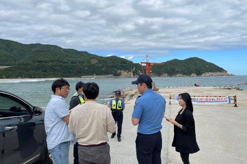 240924 동해해경, 유관기관 합동 연안해역 안전점검 실시 사진2