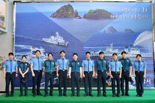 250714 동해해양경찰서·동해경찰서, 국가중요시설 및 대테러 취약지 합동 치안활동 전개
