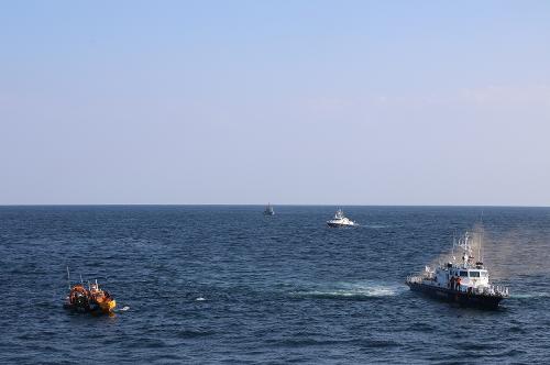 251114 동해해경, 묵호항 해상에서 항만방호·대테러 합동훈련 실시 2