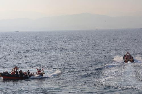 251126 동해해양경찰서, 겨울철 대비 낚시어선 기관실 화재 대응훈련 실시 2