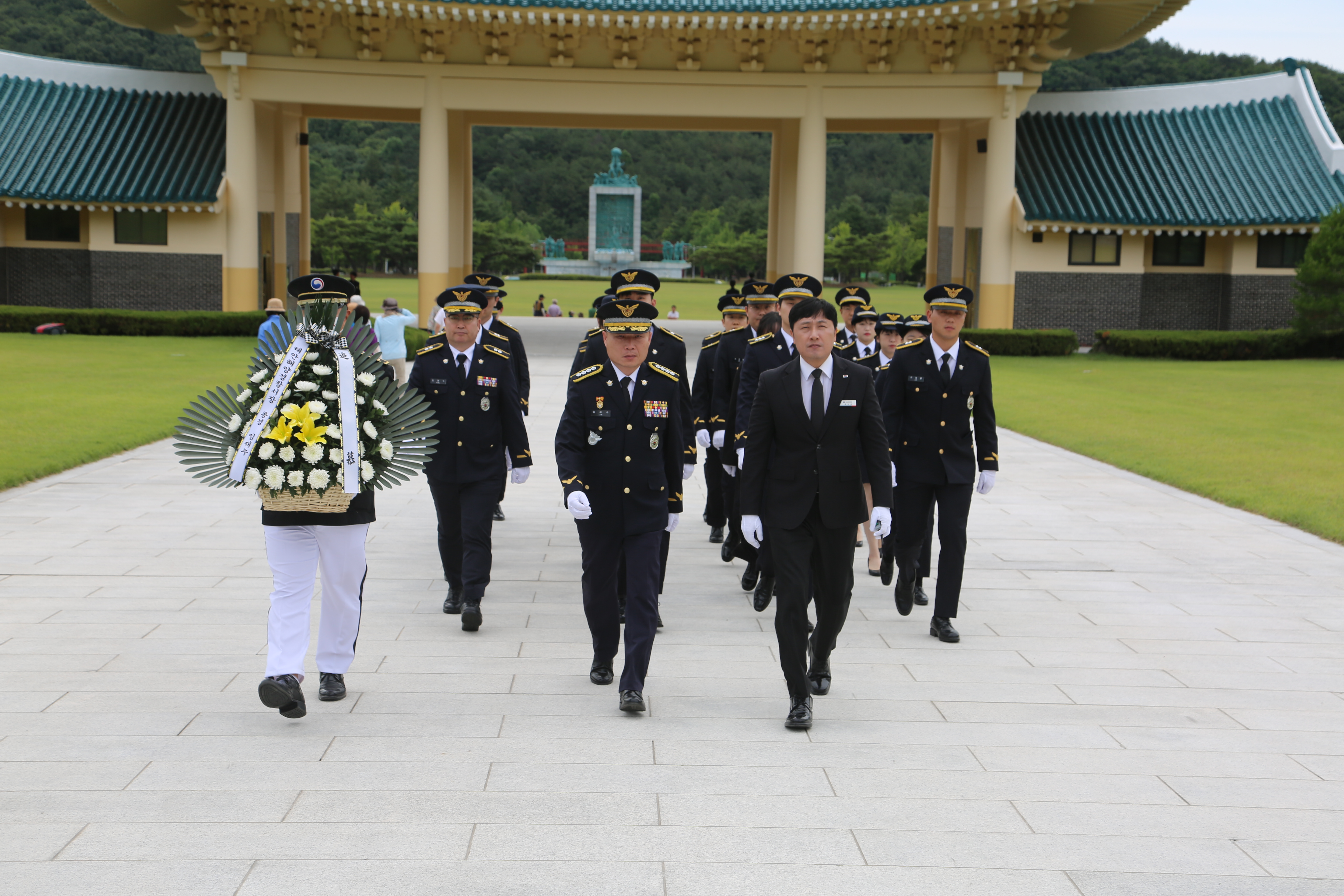 240625 태안해경, 호국보훈의 달 순직 해양경찰관 추모