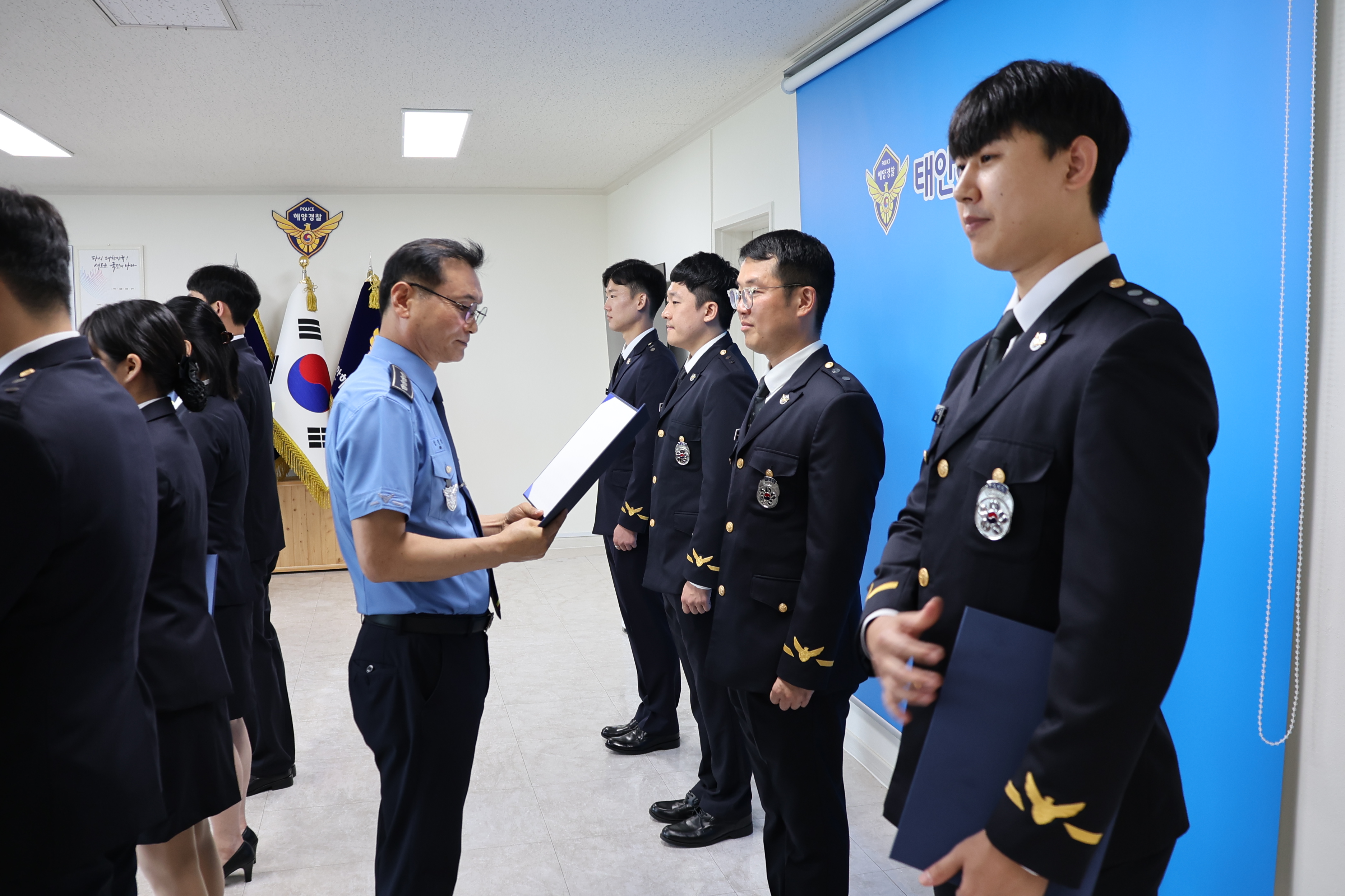 임명장수여