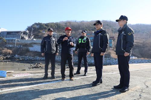 250117 인천해경서장, 설 명절 대비 강화도 현장점검 사진2