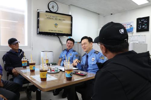 인천해경서장, 대청·백령도 현장점검 실시 2