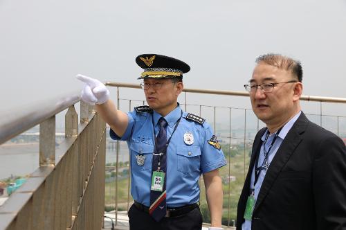 250528 인천해경서장, 인천항 국제여객터미널 현장 점검 2