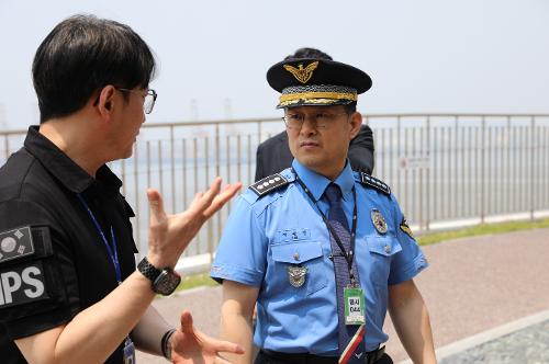 250528 인천해경서장, 인천항 국제여객터미널 현장 점검 1