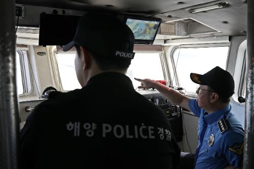 장대운 인천해경서장, 취임 다음 날 첫 해상 치안현장 점검 3