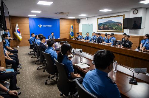 (230714) 서귀포해양경찰서 치안 현장 점검 사진8