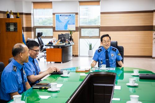 (230714) 서귀포해양경찰서 치안 현장 점검 사진4