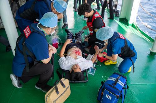 (231010) 해상 합동 항공수색구조 훈련 사진9