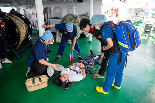 (231010) 해상 합동 항공수색구조 훈련 사진11