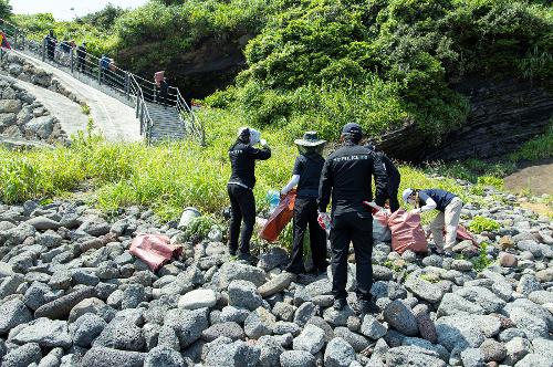 (250703) 제주 해양환경보전을 위한 우도 해안가 정화활동 9