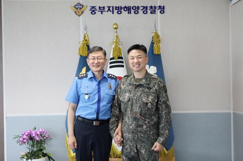 중부해경청-17사단장, 중부해경청 방문(2024.5.22.) 사진2